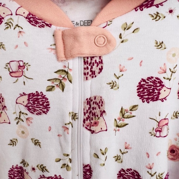 Kyle & Deena Hedgehogs Footie and Headband Set NWT - Picture 5 of 12